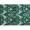 thumbnail image 1 of Ahgly Company Indoor Rectangle Abstract Light Blue Modern Area Rugs, 3' x 5', 1 of 4