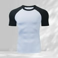 thumbnail image 2 of Mens T-Shirts Big and Tall with Cotton Polyester Blend Men's Athletic Training T-Shirts Quick Drying Sweat Wicking Short Sleeve Fitness Apparel for Running Sports and Workouts, 2 of 3