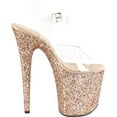 thumbnail image 2 of Women's Pleaser Flamingo-808LG Glitter Ankle Strap Sandal, 2 of 4