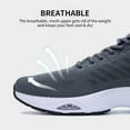 thumbnail image 6 of AOV GREEN LEAF Mens Running Shoes Tennis Athletic Sneakers Gym Comfortable Walking Sport Non Slip Workout Cross Training Shoe Size 7-13, 6 of 9
