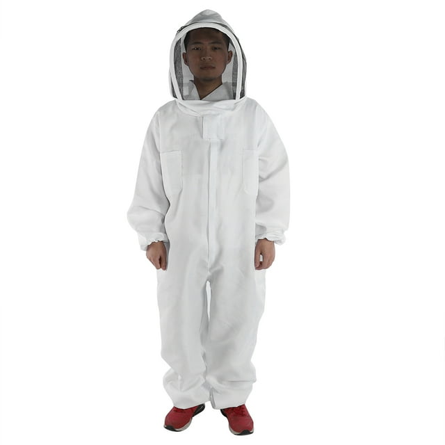 Beekeeping Full Body Suit,Professional Beekeeping Protective Full Beekeeping Protective Jacket Convenient Use