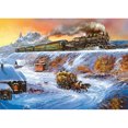 thumbnail image 2 of Cuadros Decorativos Snowscape Train 5D DIY Kits de pintura de diamantes Full Square Drill Decor (FF1054) Tmvgtek embutido en tela, 2 of 9