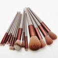 thumbnail image 5 of Farfi 13 unids/set de brochas de maquillaje de cerdas suaves, herramienta de belleza multifuncional, brocha para contorno, sombra de ojos, colorete, juego de brochas para mujer, 5 of 5