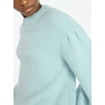 thumbnail image 4 of Scoop Women's and Women's Plus Oversized Sweater, Lightweight, Sizes XS-4X, 4 of 5