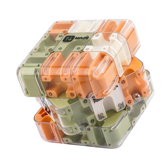 Rompecabezas 3D con forma de cubo laberíntico IJEUH, grande, para adultos y adolescentes