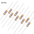 thumbnail image 3 of 1/4 Watt 360 Ohm Carbon Film Resistors 5% Tolerances 0.25W 50Pcs 4 Color Band, 3 of 3