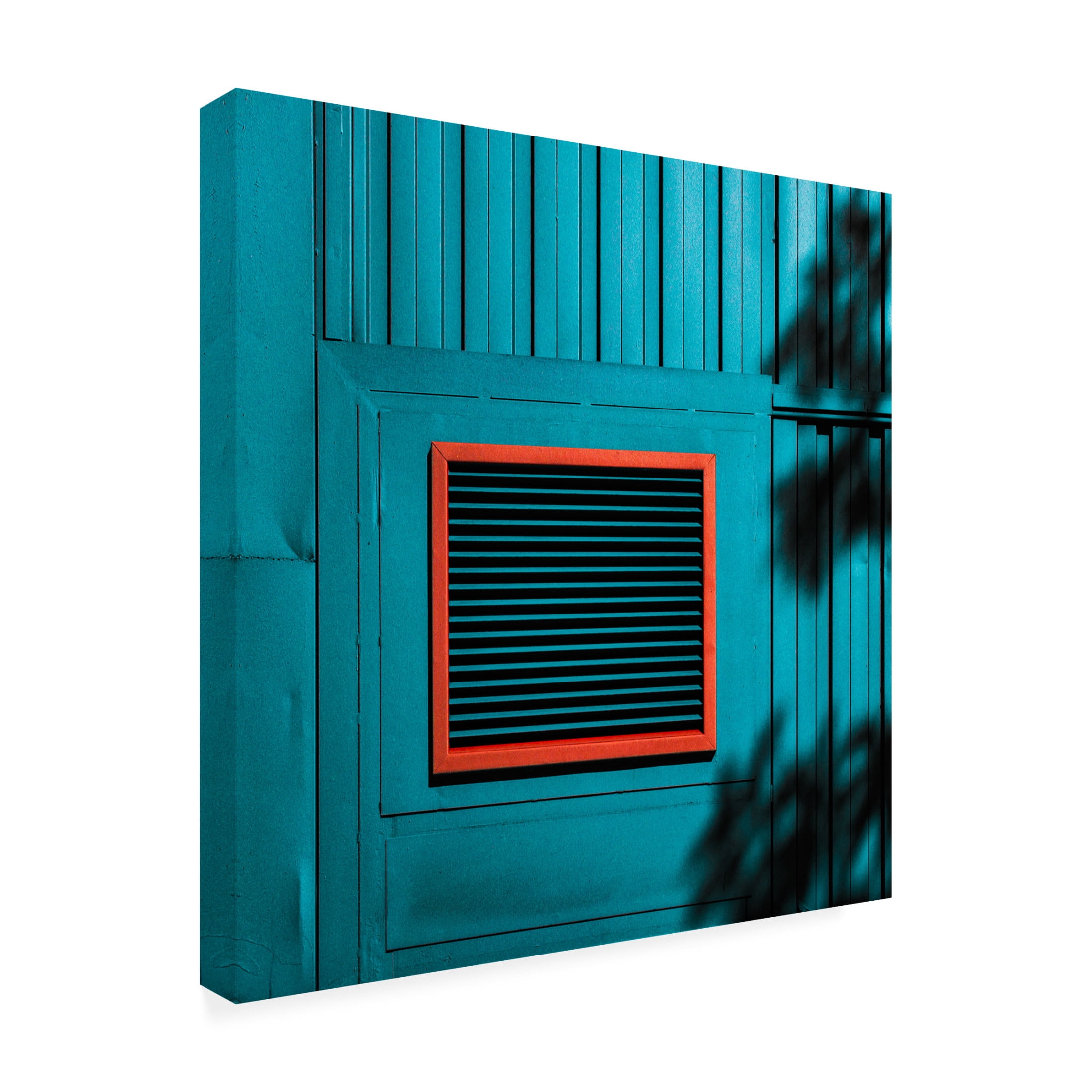Canvas Wall Art - Inge Schuster 'Shadows On A Wall' Wall Art for Living Room, Bedroom, or Office D?cor by Trademark Fine Art - 35 x 35 Inches