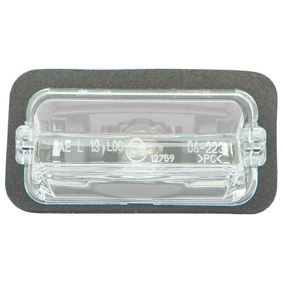 KAI New CAPA Certified Standard Replacement License Plate Light Assembly, Fits 2012-2017 Toyota Camry