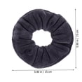 thumbnail image 4 of 4Pcs Women Microfiber Hair Scrunchies Rope Absorbent Hair Drying Hair Band Ties, 4 of 8
