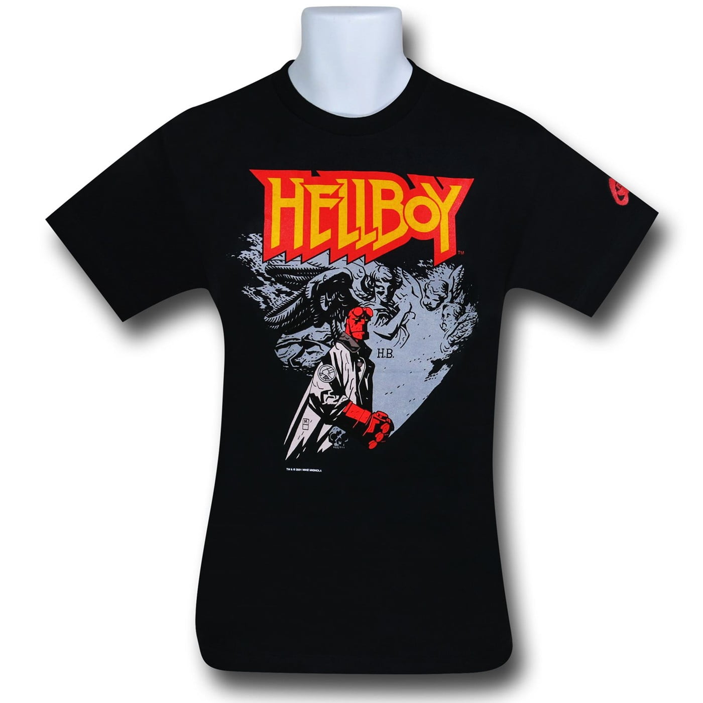 Men's XL, Gray Short Sleeve Holley 10022-XLHOL T-Shirt Holley Equipped Logo 