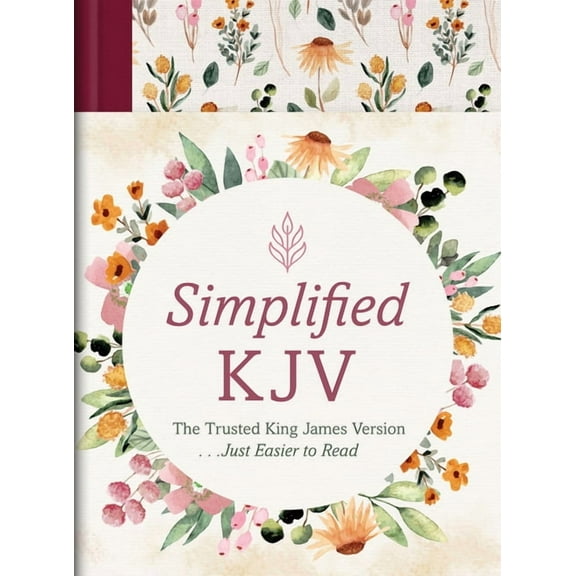 The Barbour Simplified KJV [Wildflower Medley] (Hardcover)