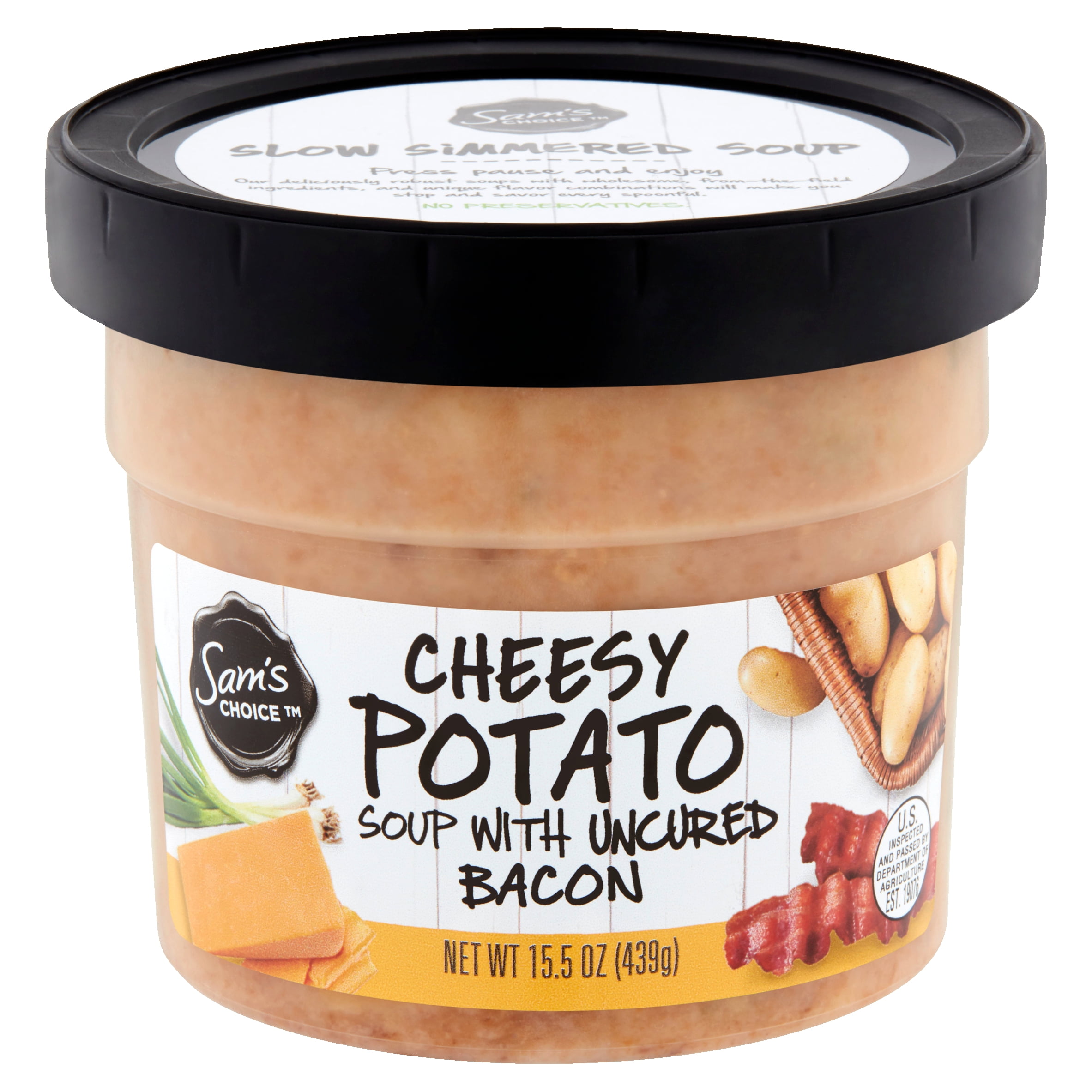 Sam's Choice Cheesy Potato Soup with Uncured Bacon, 15.5 oz