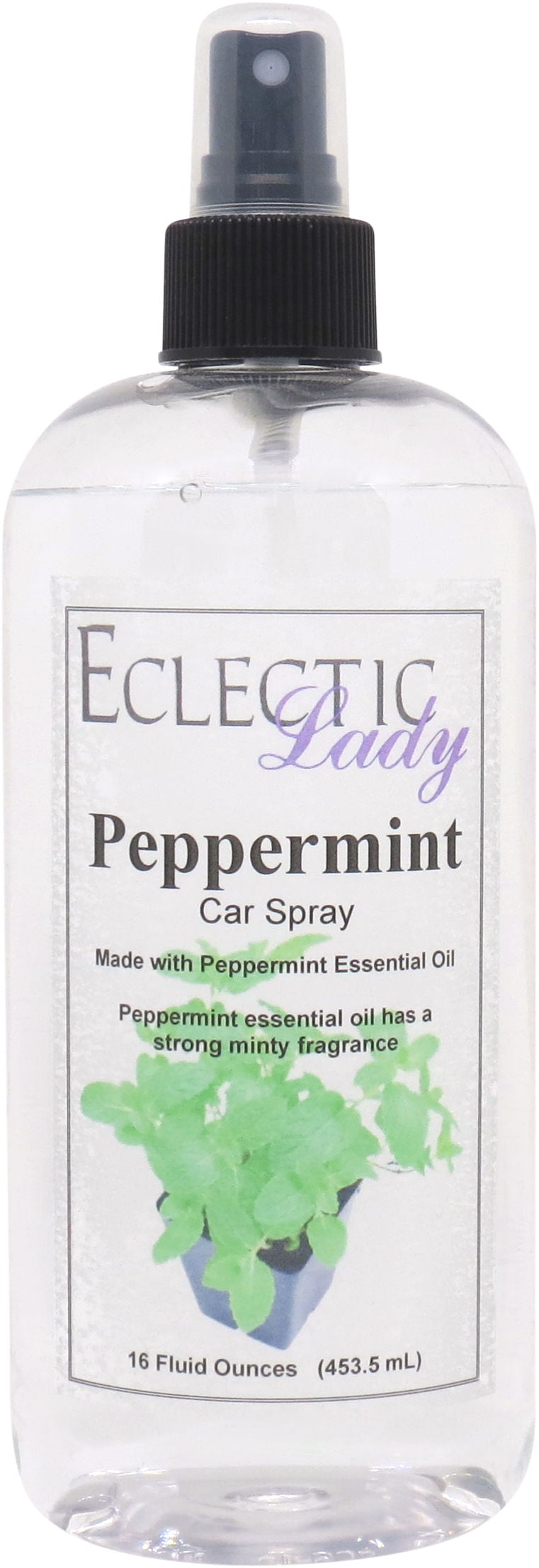 Peppermint Car Spray, 16 ounces
