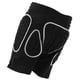 thumbnail image 5 of Pantalones cortos con protección para la cadera para esquiar, pantalones cortos con protección para la cadera para esquiar y snowboard, color negro plateado, rendimiento de primer nivel, 5 of 8
