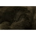 thumbnail image 2 of 2' x 3' Brown  Natural Sheepskin Single Short Haired Area Rug, 2 of 2