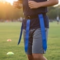 thumbnail image 2 of kowaku Flag Football Set 2-Team Colors Football Flag Belt Kit Durable Material for Adults, Beginners, PE Class, Backyard Activities, Outdoor Activities, 2 of 9