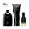 Oribe Signature Shampoo and Conditioner plus Balm d'Or Heat Styling Shield (8.5/6.8/3.4oz)