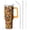Orangish-1, variant on 40oz Stainless Steel Fall Tumbler - Double Wall Insulated, Leakproof Lid with Straw & Handle | Maple Leaf Design | Gift for Women