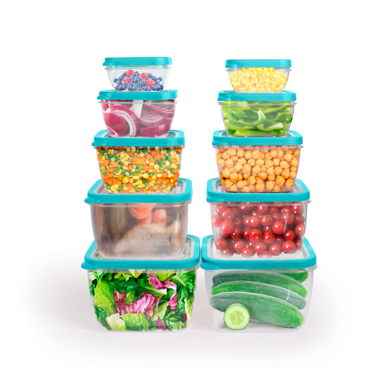 6 Kitchen Storage Food Container Extra Large 5L Microwaveable Plastic —  AllTopBargains