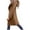 #Coffee, variant on DPTALR George Women's Casual Warm Solid Color Loose Long Sleeve Hooded Woolen Coat for Winter,Coffee,Big and Tall Men S
