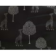 thumbnail image 4 of oneOone Georgette Viscose Tissu Tree & Girafe Bloc Tissu à Coudre BTY 42 Pouces de Large, 4 of 4