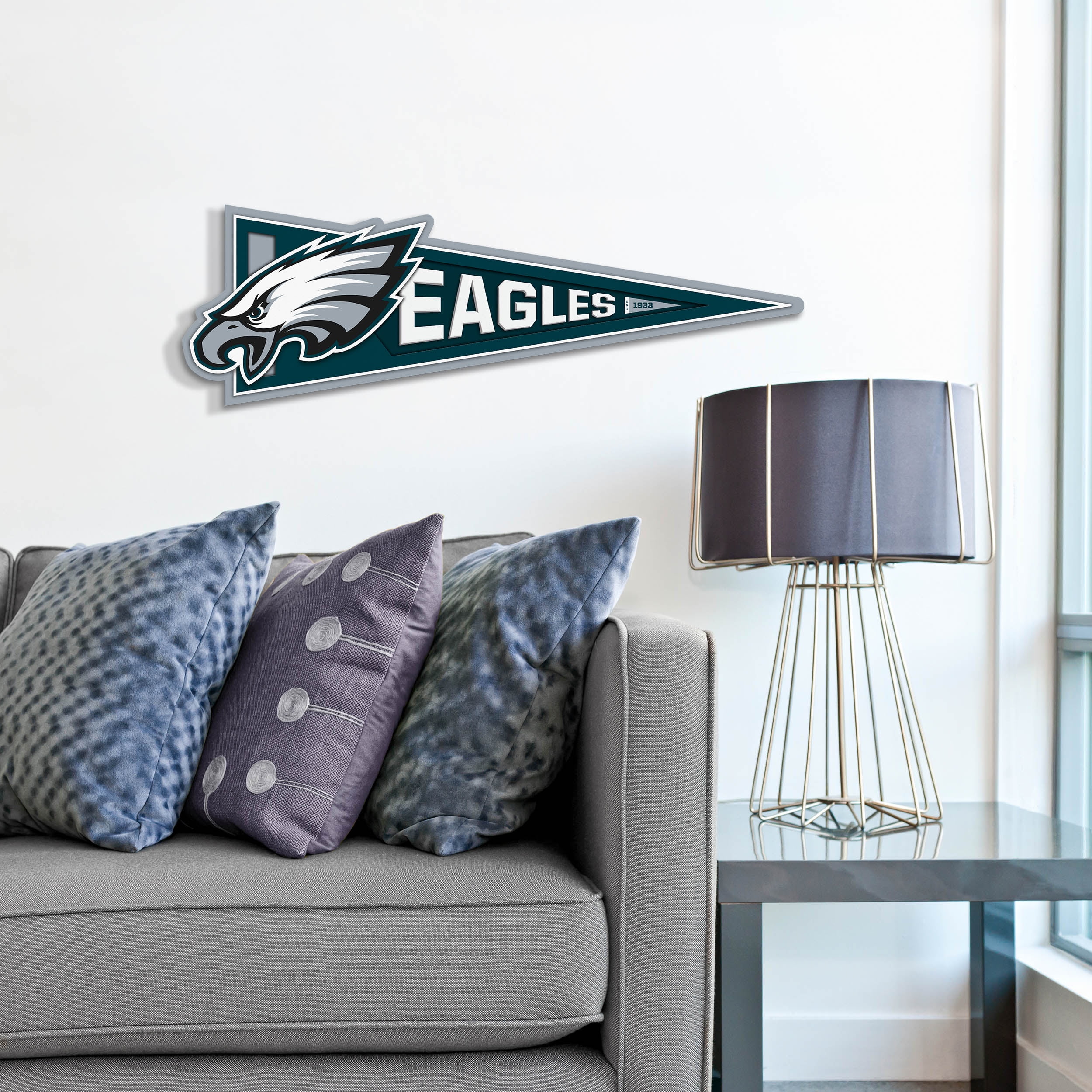 YouTheFan NFL Philadelphia Eagles Pennant Sign