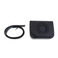 thumbnail image 3 of lionlar Solar Power Auto Air Vent Cooling Fan w/Rechargeable Battery (Black), 3 of 7