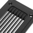 thumbnail image 3 of CRAFTHROU vent covers Vent Cover Plastic Black Rectangle for Building Contractors 1Set, 3 of 8