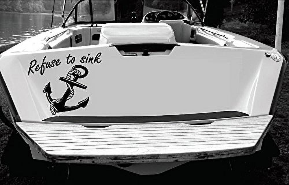 son Custom decal car window decal removable daughter nautical anchor boat vinyl decal sport boater Window cling