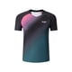 thumbnail image 2 of Traje de bádminton Crooked de primavera/verano para hombre y mujer, con degradado, secado rápido, deportivo, de manga corta, 2 of 4