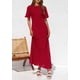 thumbnail image 5 of Vestido PRETTYGARDEN 2025 Verano Rojo Calado Medio, 5 of 6