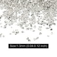 thumbnail image 3 of Uxcell 6Pcs Crushed Glass Chips High Luster Irregular Glass Chips for Nail Arts 1.06 oz Silver, Gold, Verdigris, Rose Gold, Lavender, Orange, 3 of 4