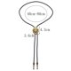 thumbnail image 5 of Men Bolo Tie Western Cowboy Bolo Tie Aleación PU De Cuero Bola Tie corbata de cuello bo, 5 of 5