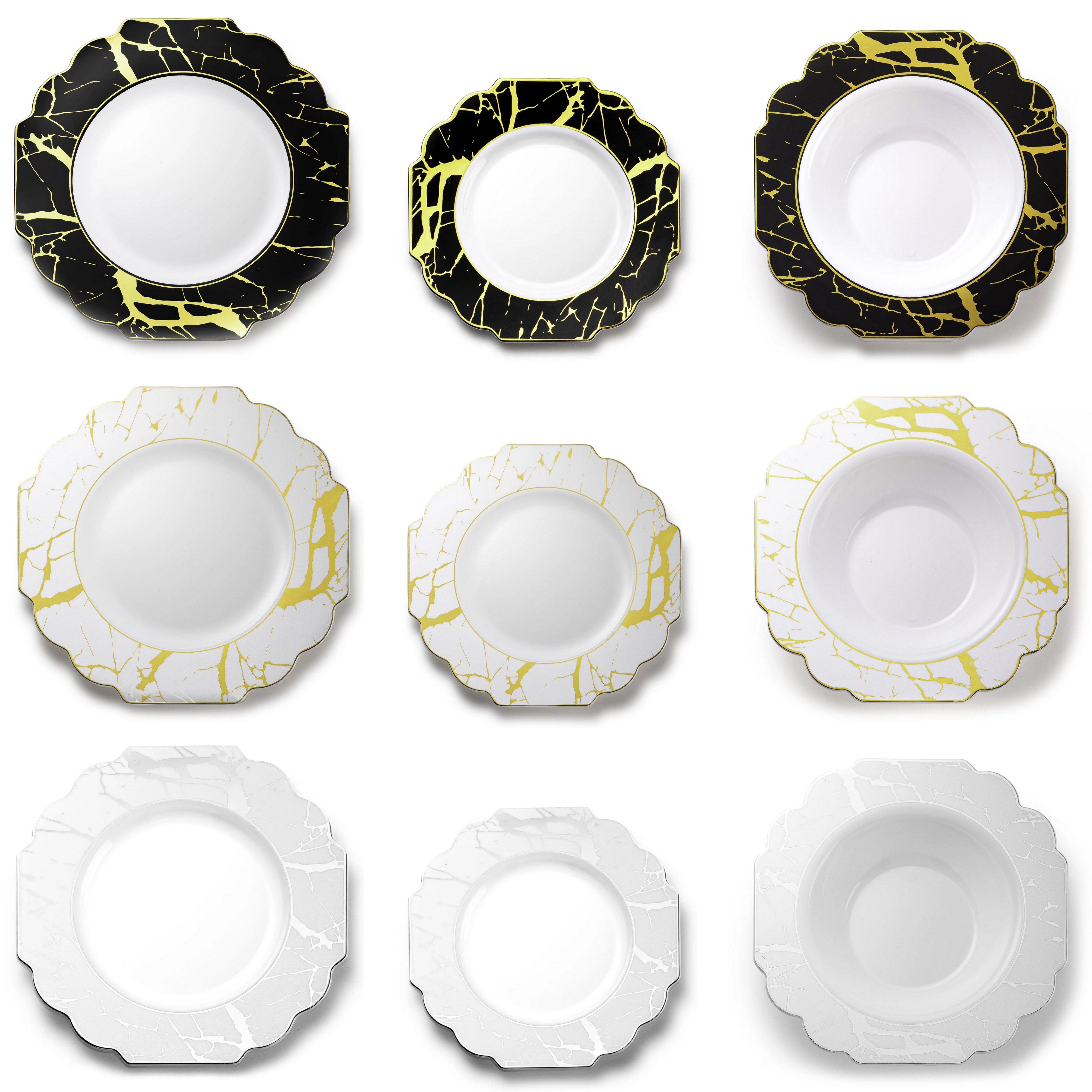 Grand Collection Plastic Dinner Set