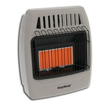 World Marketing KWD325 3 Plaque Dual Fuel Infrared Vent Free Wall Heater