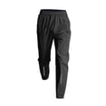 thumbnail image 4 of Moxiu Workout Clothes for Men 2 Piece Quarter Zip Long Sleeve Shirt and Pants Tracksuit Set Quick Dry Athletic Running Jogger Suit Light Blue,M, 4 of 7