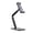 Black, variant on Universal Tablets Arm Stand With Swivels Base And Flexible Positioning For Home Office And Kitchen Use