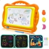 Magnetic Drawing Board for Toddlers, 16*13 inch Large Erasable Doodle Writing Sketch Pad with Extra [ERASABLE Doodle Book], Creative Educational Autism Toys Gift for Boys Girls 2 3 4 5 Years Old