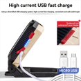 thumbnail image 1 of Luz de Trabajo COB, Luz de Trabajo Recargable por USB, Lámpara Colgante Magnética Portátil, Luces de Emergencia para Acampar Al Aire Libre D, 1 of 5