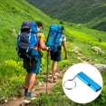 thumbnail image 6 of Uxcell 4Pcs Survival Whistle Double Tubes Whistles Super Loud for Outdoor Light Blue, 6 of 6