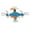 Blue, variant on Mini Drone Quadcopter with Stunt Flights and LED Lights, Remote Control Helicopter for Beginners, Portable Toy with Safety Features, Indoor Outdoor Flyer for and Entertainment