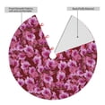thumbnail image 2 of Lsque Orchids Flowers Print Christmas Tree Skirt, Tree Skirt with Ties or Velcro, Perfect for Holiday Decorations, Halloween, and New Year-30", 2 of 7