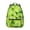 Geometric Triangle Green-1, variant on Geometric Circle Pink Pattern Backpack for School, Cute School Bag with Adjustable Shoulder Straps and Padded Back, 15.3"x11"x7.1"