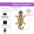 thumbnail image 2 of Inflable Salvavidas Montable Infantil Salamandra Para 2 niños, 2 of 9