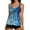 Blue, variant on FhsagQ Swimsuit Sets for Women Plus Size White Women Swimsuits for Women Two Piece Bathing Suits Print Tank Top With Boyshorts Tummy Control Swimming Suits Swimsuit Sets for Women Satin White XXL