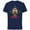 Navy, variant on Disney and Pixar Her WALL-E Christmas Couples Matching - Short Sleeve Cotton T-Shirt for Adults - Customized-Black