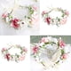 thumbnail image 4 of Coronas de flores de playa, coronas de flores para el cabello, coronas de flores para bodas, coronas de flores para bodas, fiestas, festivales Sincero Electrónica, 4 of 5