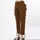 thumbnail image 5 of WILLBEST Pantalones Casuales Elegantes Para Mujer, Pantalones Cortos Chinos Cómodos de Verano, Diseño Versátil de Largo Medio, Fáciles de Limpiar, Ideales Para Uso Diario y Actividades Al Aire Libre., 5 of 5