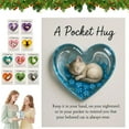 thumbnail image 4 of Cat Memorial Pocket Hug, Heart-Shaped with Inspirational Cards,Resin Keepsake Figurines,for Grieving Cat Owners and Cat Lovers, 4 of 10