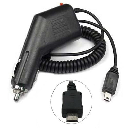 Rapid Car Charger DC Power Adapter MicroUSB K6A for Alcatel Jitterbug Smart, Pop Icon 2, Avalon
